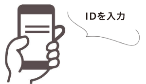 스마트폰에 ID 입력